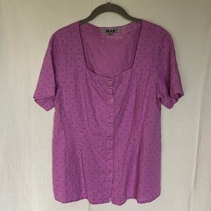 FLAX Short Sleeve Top-small